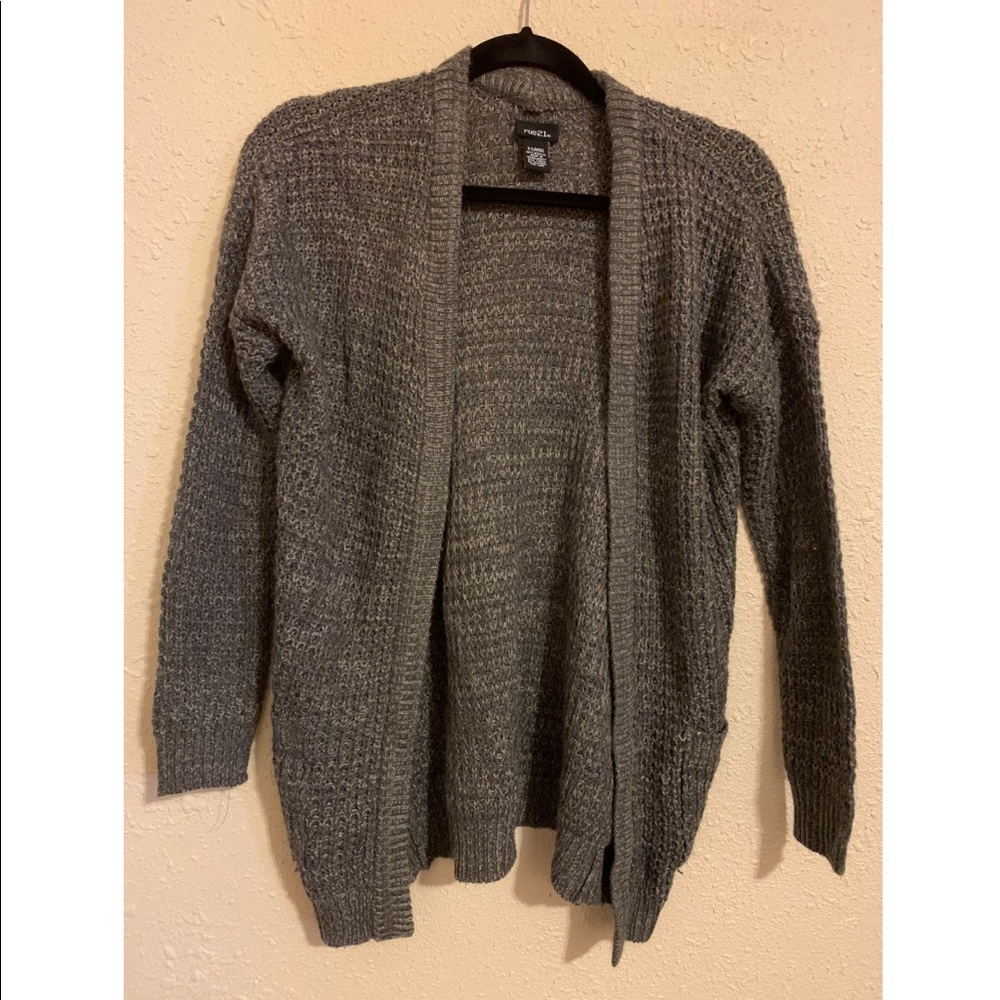 Rue 21 Grey Knit Sweater